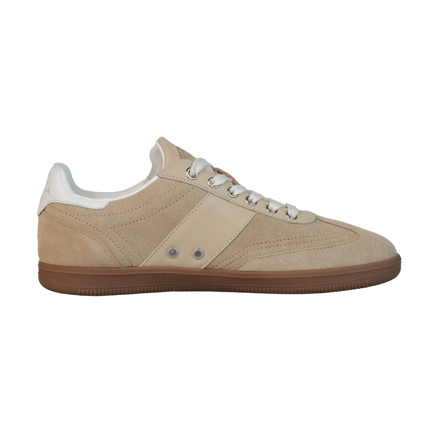 Gisada 17003 sneakers beige unisex semsket skinn