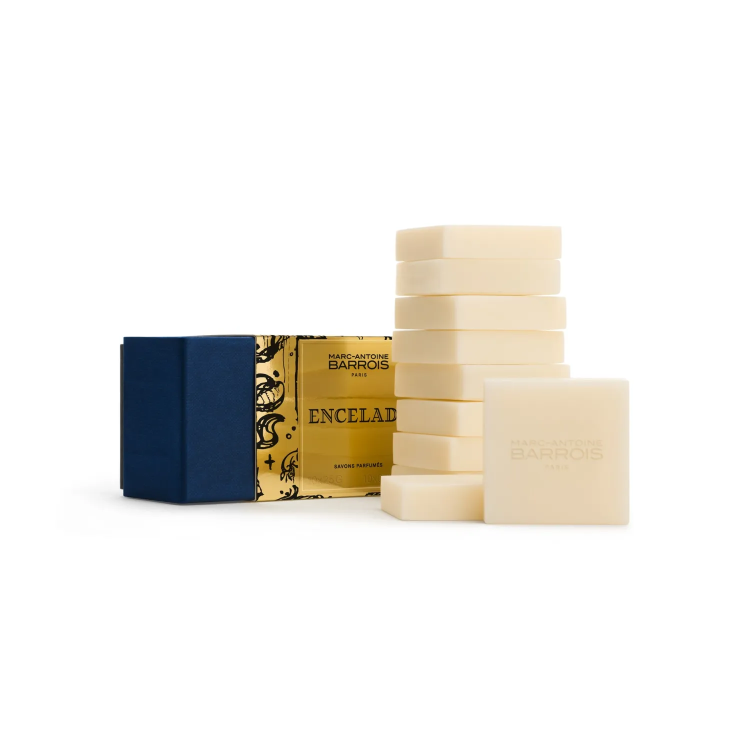 Marc Antoine Barrois Encelade Guest Perfumed Soap Bars såpe 10x25g vetiver
