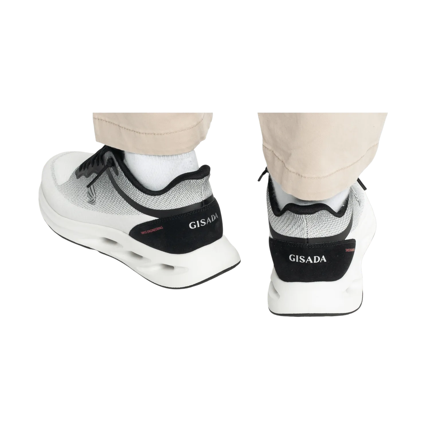 Gisada Runner sneakers White/Black lav