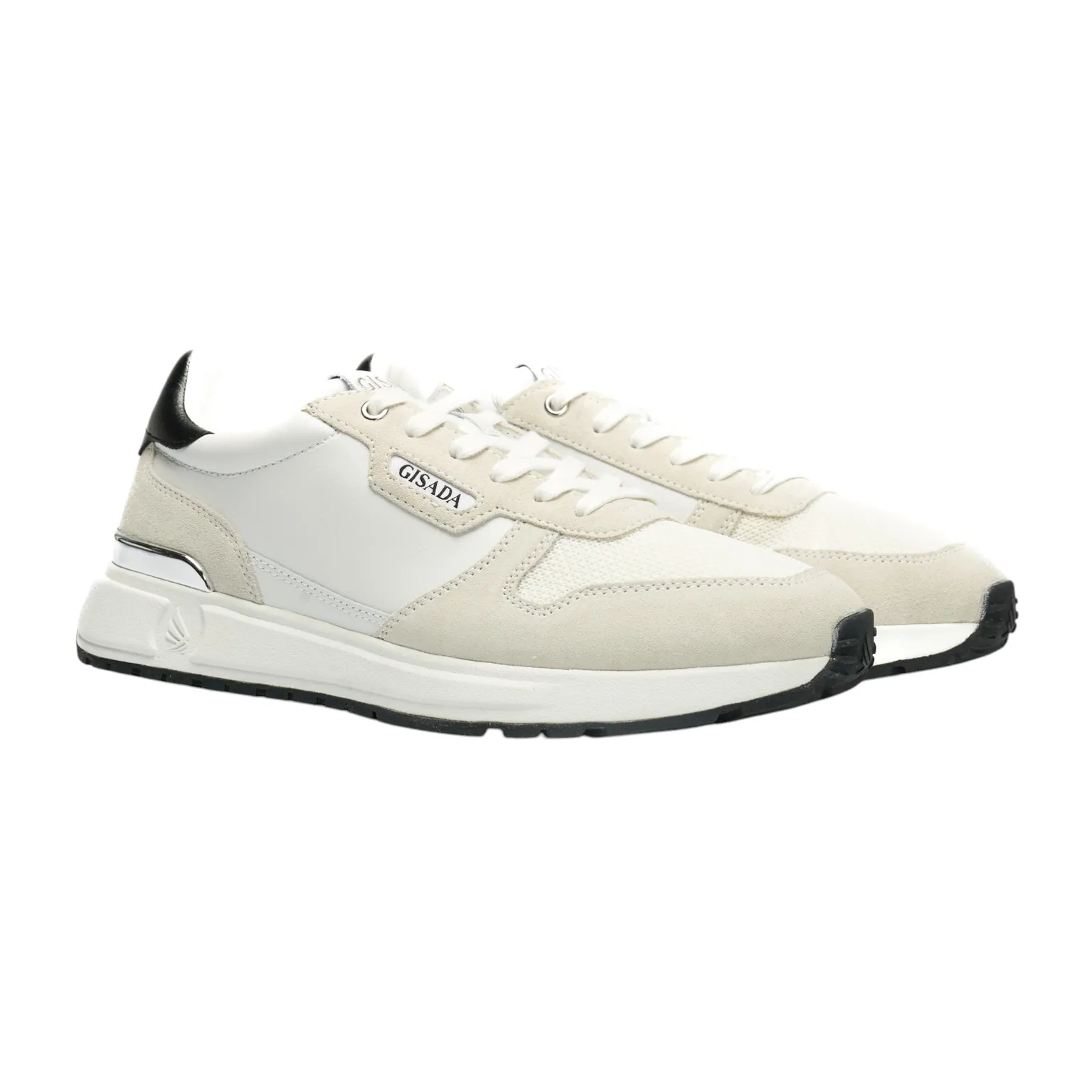 Gisada 17000 Las Vegas sneakers hvit svart