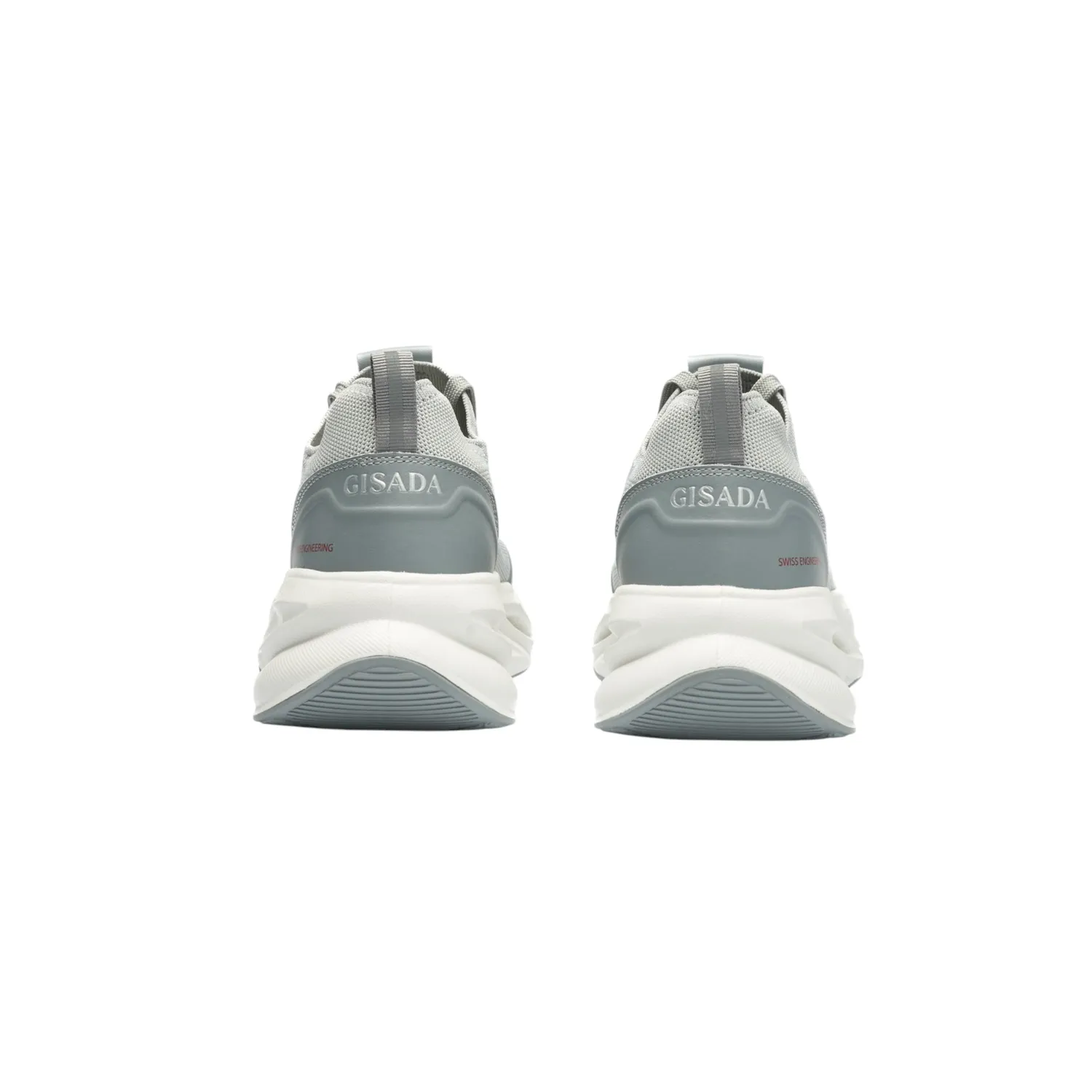 Gisada Knit Runner High sneakers grå mesh