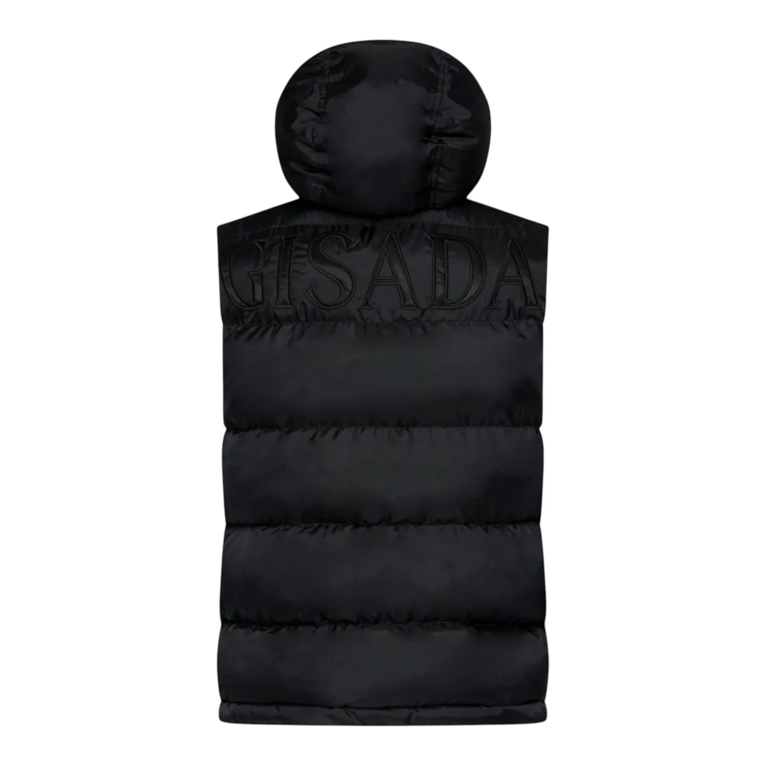 Gisada 1312 boblevest sort nylon herre