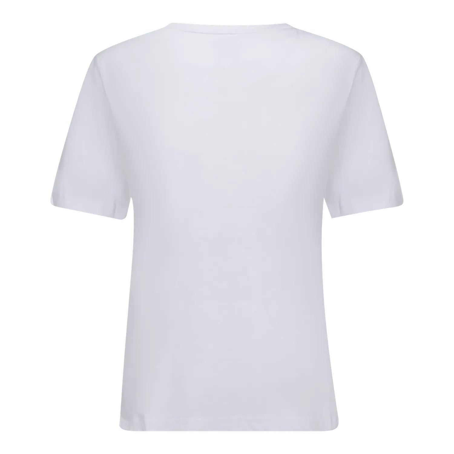 Gisada 5005 oversized t-skjorte hvit – silikonlogo