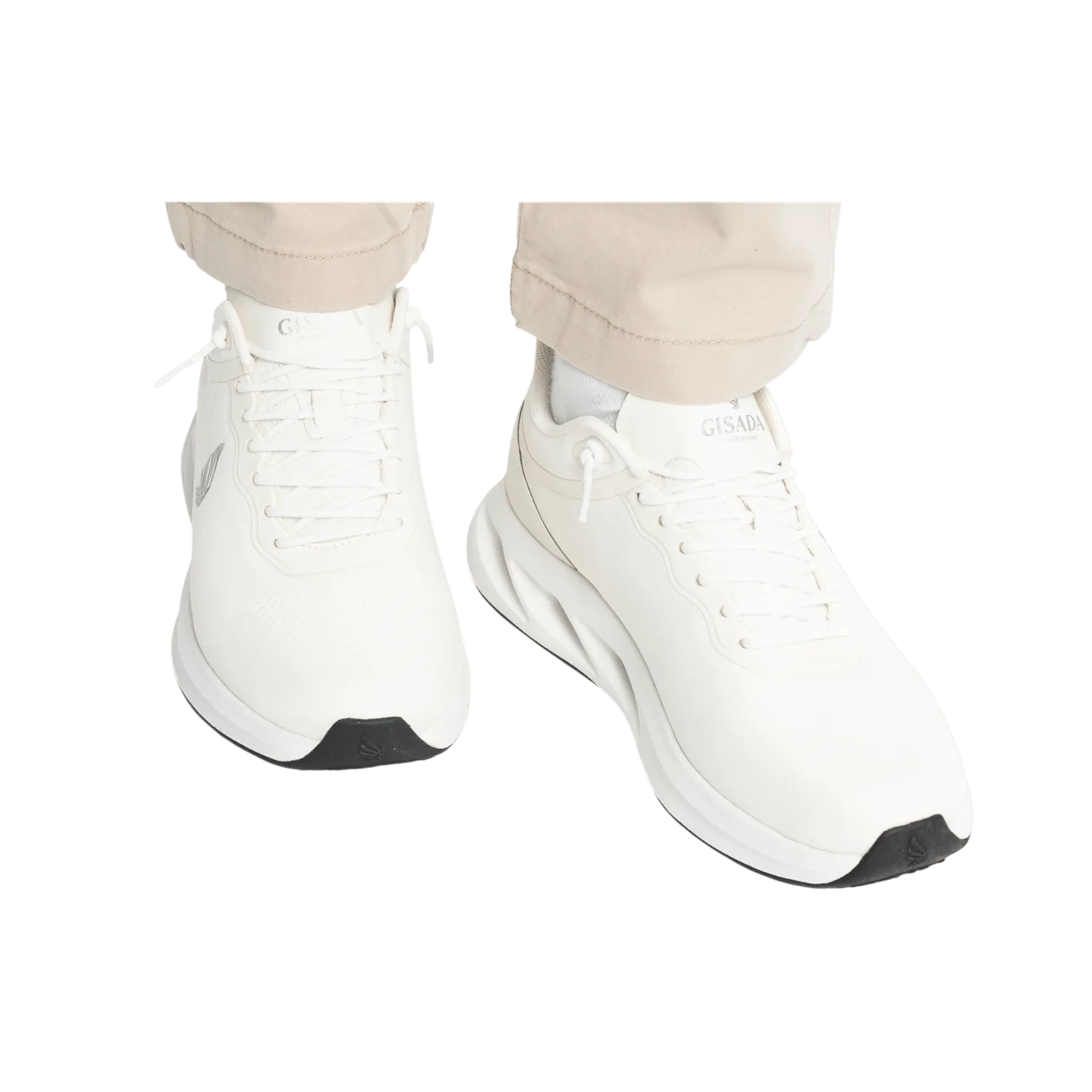 Gisada Runner low-top sneakers hvit pustende