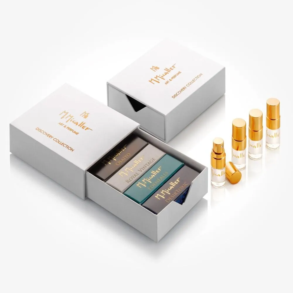 M. Micallef Homme prøvesett 4x2 ml herreparfyme