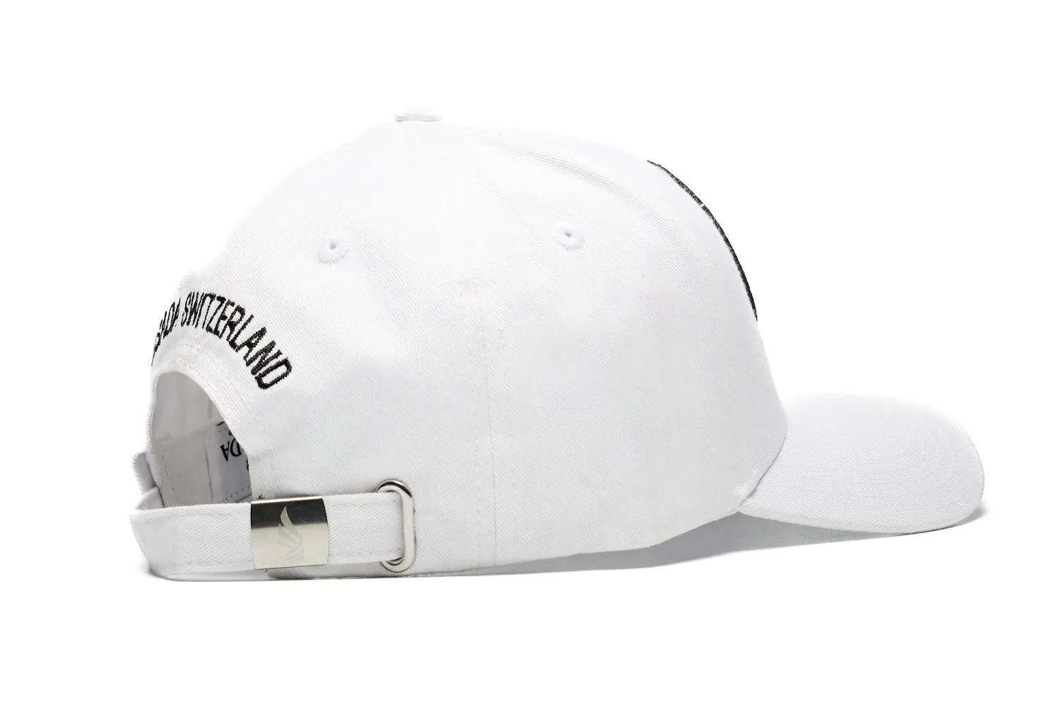 Gisada 8001 caps svart bomullstvilling badge
