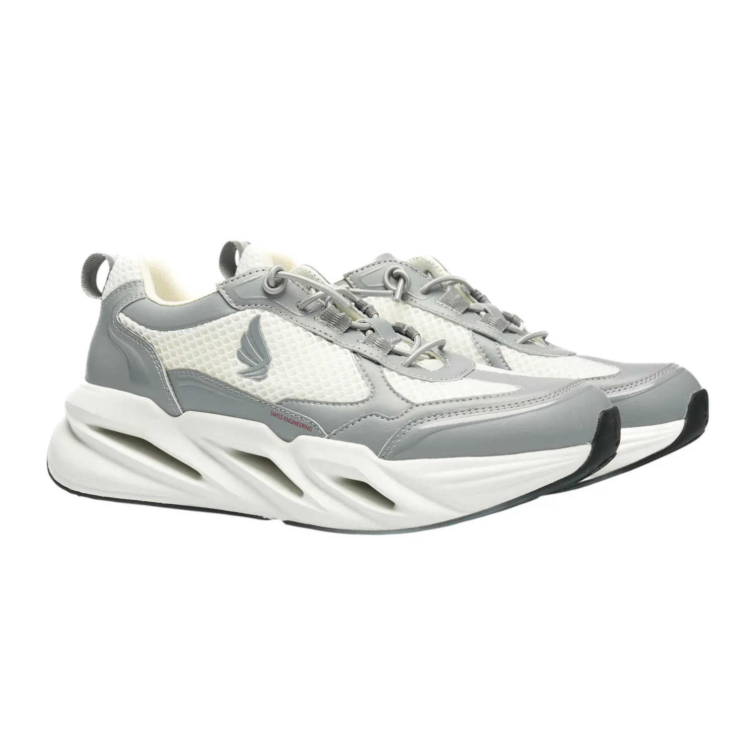 Gisada Runner sneakers graphite white skinn