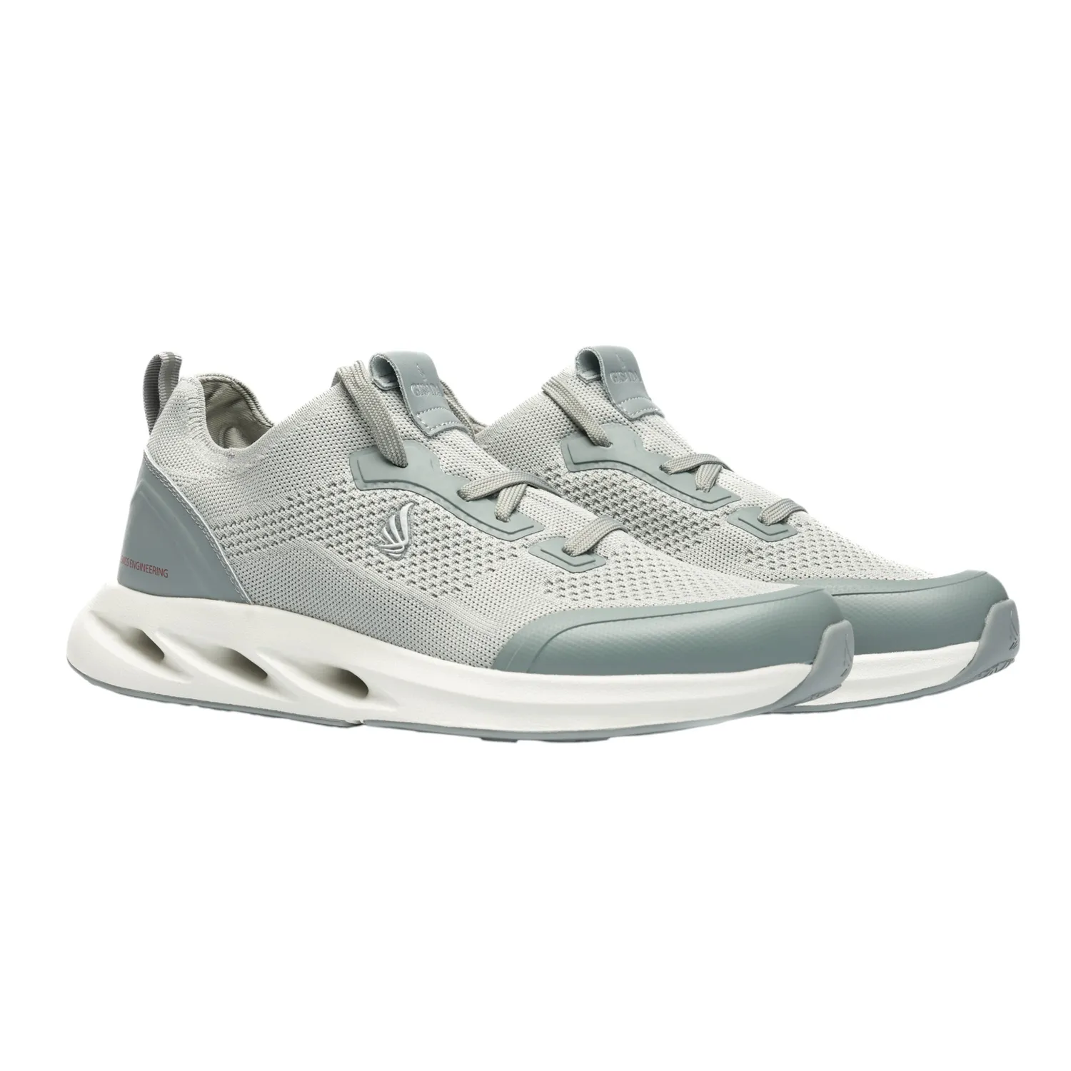 Gisada Knit Runner Low sneakers grå unisex