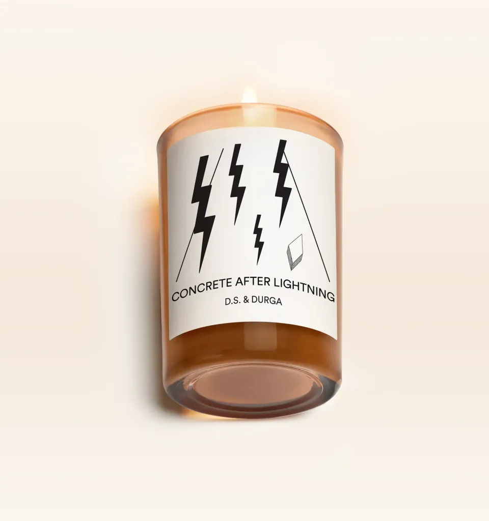 DS&DURGA Concrete After Lightning duftlys 7 oz – regn