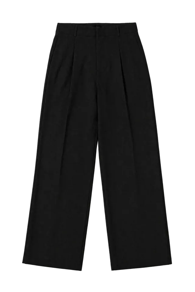 Gisada 1413 bukse svart single pleat dame