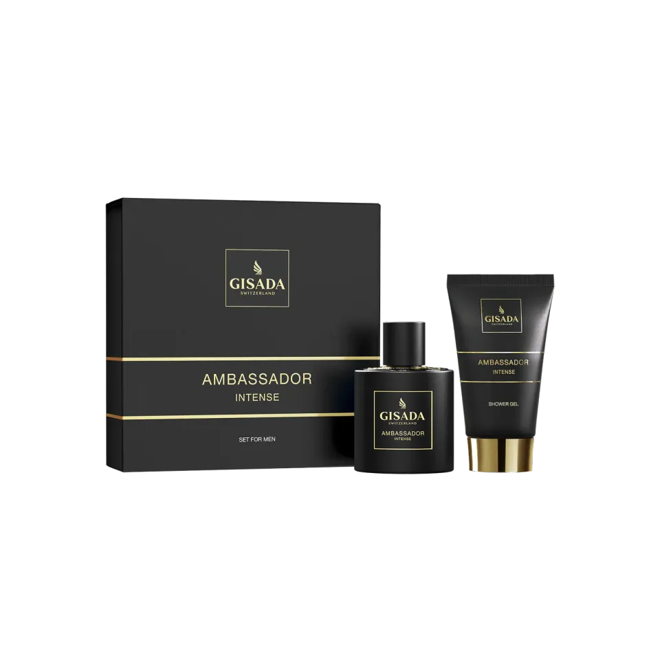 Gisada Ambassador Intense parfyme gavesett herre
