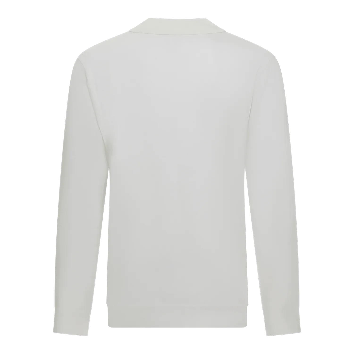 Gisada Regular Fit Knit Polo Johnny Collar poloskjorte elfenben