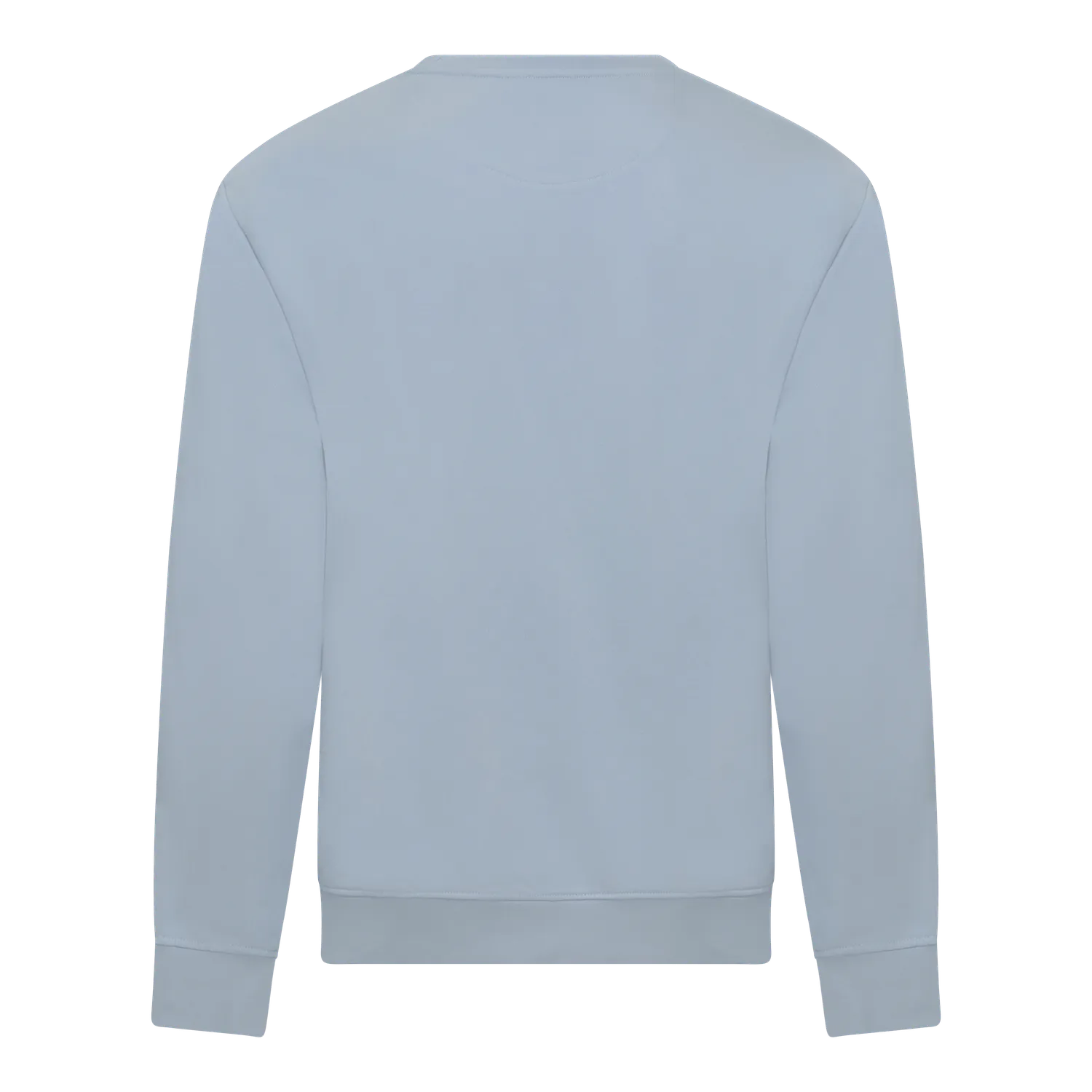 Gisada regular sweatshirt isblå bomull pufftrykk