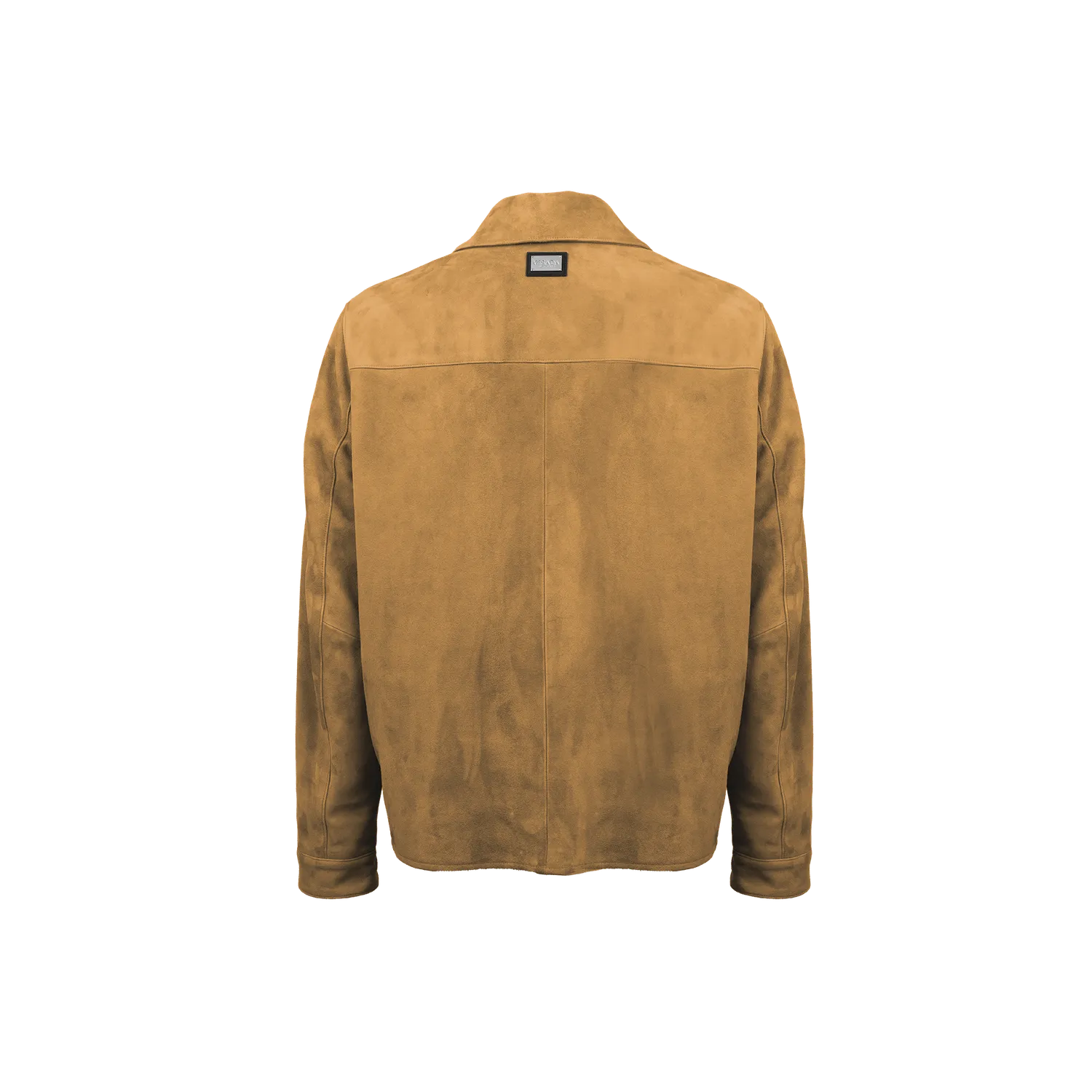 Gisada Suede Zip Jacket jakke lys brun S – semsket