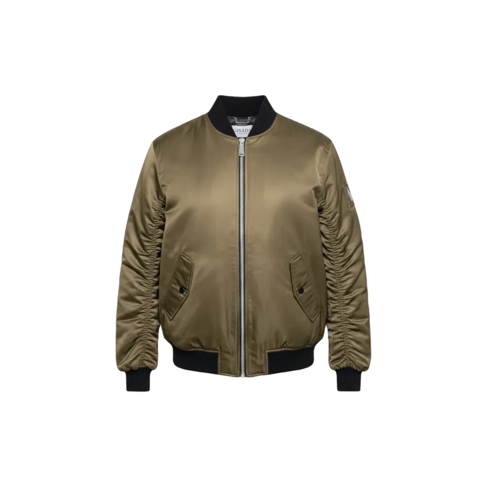 Gisada Midnight bomberjakke army dun herre