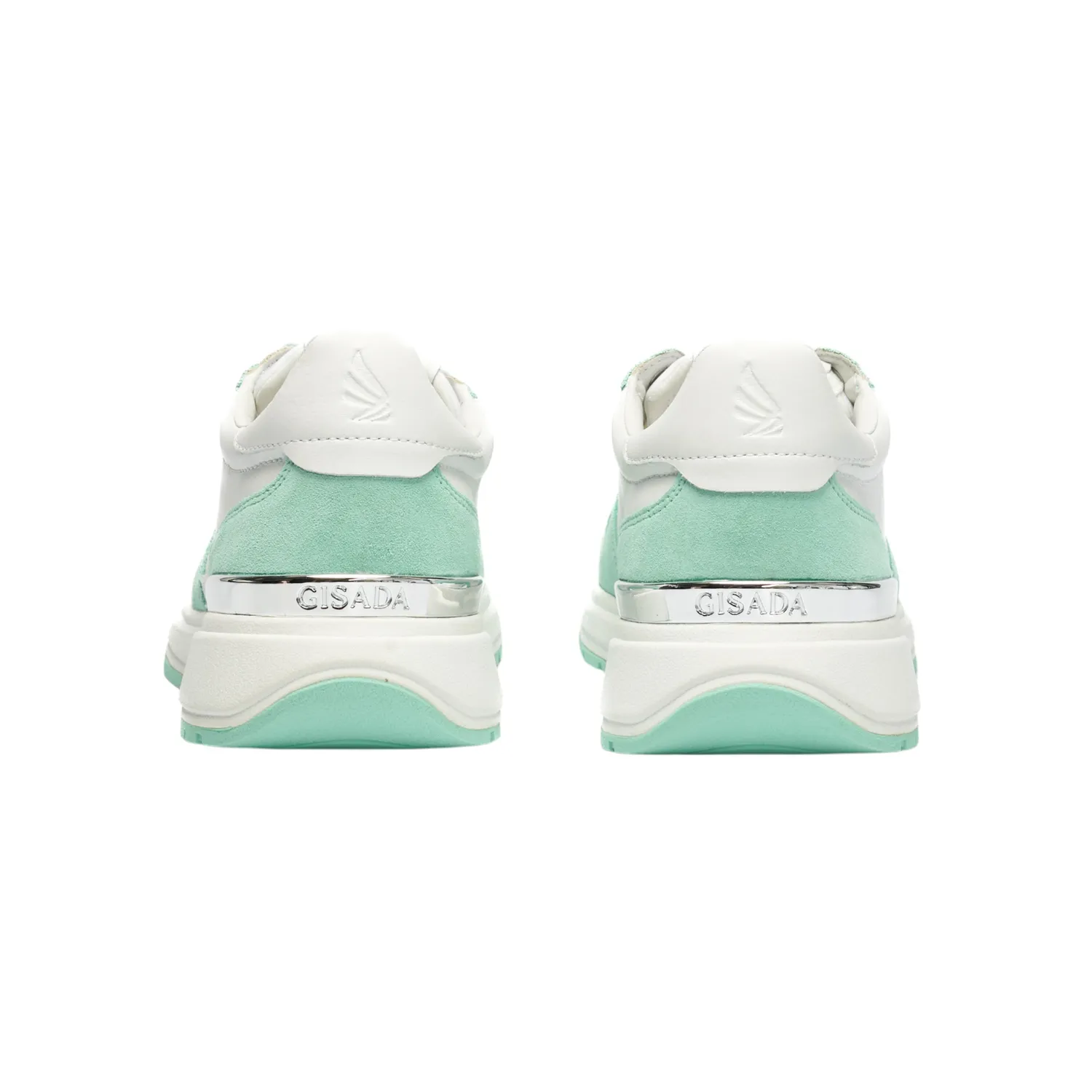 Gisada Las Vegas sneakers hvit mint retro